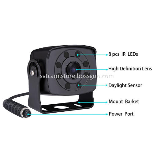 Dash Camera with Rear View Camera Kit